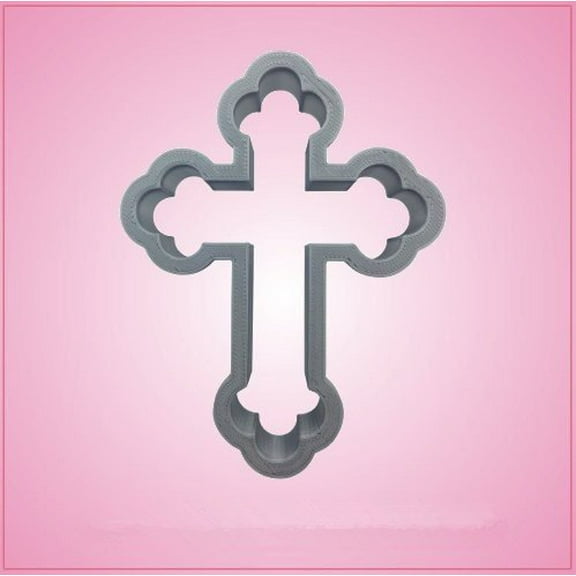 Byzantine Cross Cookie Cutter 4 inch