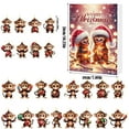 thumbnail image 3 of Ohmyroo 2025 Christmas Countdown Calendar Cute Acrylic Decorative Gift Boxes Festive Supplies For Family Friend Holiday Decoration, 3 of 5