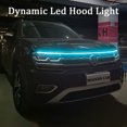 thumbnail image 2 of Luces LED para capó de coche con escaneo dinámico secuencial, tira de luces para faros delanteros, lámpara de ambiente decorativa para coche, DRL, blanco y rojo, 2 of 5