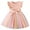 Pink, variant on IDOPIP Toddlers Girls Tutu Dress Ruffle Sleeve Sequins Tulle Dress Party Birthday Princess Dresses 1-5Years