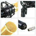 thumbnail image 2 of BM800 Micrófono de condensador Iluminado Pro Audio Estudio Grabación y Brocasting Micrófono aju CACAGOO Micrófono de condensador, 2 of 7