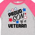 thumbnail image 4 of Inktastic Proud Son of a Veteran Veterans Day Boys Toddler T-Shirt, 4 of 5