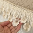 thumbnail image 5 of Funda de sofá acolchada con bordado de plumas de lujo, protege y mejora el sofá, para el hogar Decoración elegante, toalla de sofá para sala de estar, 1 unidad, 5 of 5