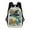 Color-2, variant on Wizard Frog Tropical Foliage Hat Travel Backpack 17 Inch Laptop Bag Student Backpack