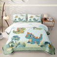 thumbnail image 2 of Erosebridal 3D Cartoon Dino Twin Quilt Set,Cute Mountain Animal Twin Coverlet Set For Boys,2pcs, 2 of 7