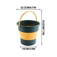 thumbnail image 4 of Foldable Bucket1PC,Portable Collapsible Tub for Car Washing, Camping & Outdoor Cleaning Durable Storage Container with Carrying Handle, 4 of 9