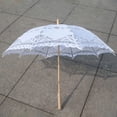 thumbnail image 3 of Exquisite Umbrella Multi-use Cotton Lace Flower Pattern Visual Effect Sunshade for Photography, 3 of 9
