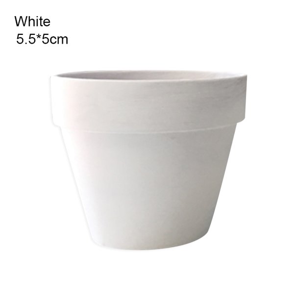 HRSR Macarons Simple Flower Pot Clay Succulent Nursery Pots Great