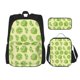 thumbnail image 1 of Easygdp Various Lemons Mochila para Niños y Niñas con Set de Caja de Almuerzo y Estuche para Lápices 3 en 1, Mochila Escolar Estampada para Adolescentes, 1 of 7