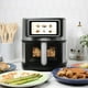 thumbnail image 2 of Kalorik Air Fryer VIVID TOUCH 5 Quart with High-Resolution Touchscreen, Stainless-Steel, 2 of 5