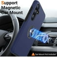 thumbnail image 4 of Entronix Heavy Duty Case Designed for Galaxy A16, Dual Layer Protection with Rotating Ring, Blue, 4 of 6