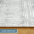 thumbnail image 3 of TOWN & COUNTRY BASICS Comfort Plus Boho Geo Anti Fatigue Comfort Mat, Kitchen Mat, Standing Desk Mat, Dorm Room Rug, Non-Slip Backing, Grey, 18"x39", 3 of 12