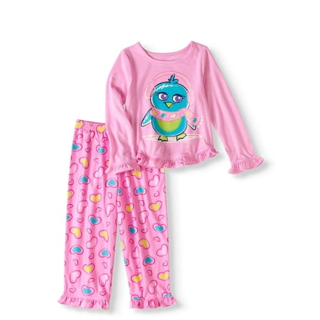 Toddler Girls' Peas & Carrots Baby Penguin 2pc Pajama Set