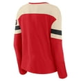 thumbnail image 3 of Women's Fanatics  Red Chicago Blackhawks 2025 NHL Winter Classic Frozen Long Sleeve Notch Neck T-Shirt, 3 of 3