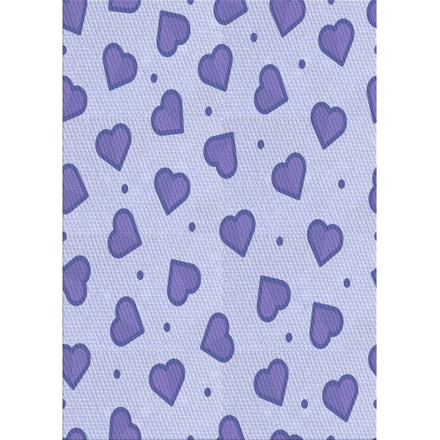 Ahgly Company Tapis d'Intérieur Lavables en Machine, Rectangle Bleu Ciel Transitionnel, 3' x 5'