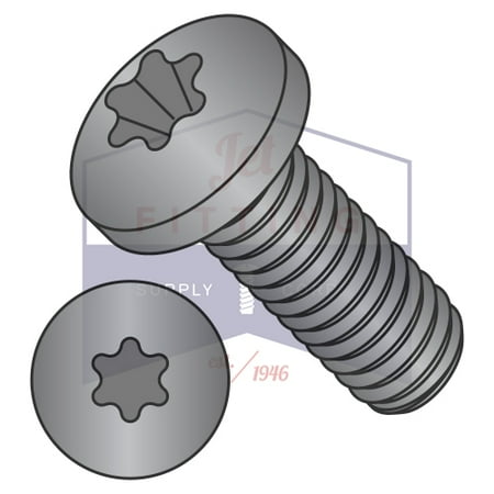 

4-40 x 5/16 Machine Screws | Six-Lobe (Torx) | Pan Head | 18-8 Stainless Steel | Black Oxide (Quantity: 5000)