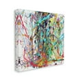 thumbnail image 3 of Stupell Industries Urban Splatter Chaotic Abstraction Abstract Painting Gallery Wrapped Canvas Print Wall Art, 24 x 24, 3 of 7