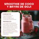 thumbnail image 2 of BULK SUPERFOODS Goji Berries 500 g - Bayas de Goji Org&aacute;nicas - Fruta Deshidratada 100% Natural - Sin Conservantes ni Aditivos, 2 of 7