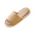 thumbnail image 3 of Abbraccia Couple House Slippers Household Summer Indoor Slippers for Home Indoor Party Yellow EU Size 36 37, 3 of 10