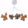 thumbnail image 5 of Bedtime Originals Sleepytime Bear & Fox Musical Baby Crib Mobile Soother Toy, 5 of 8