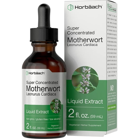 Motherwort Herb Liquid Extract | 2 oz for Men and Women | by Horbaach
