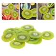 thumbnail image 2 of Miangastore 12Pcs Fake Kiwifruit Slice Models Supermarket Artificial Kiwifruit Slice Models Shooting Props, 2 of 8
