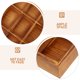thumbnail image 2 of Organizador de cajones de madera con 18 compartimentos para guardar cinturones, corbatas, sujetadores, calzoncillos, calcetines, ropa interior, joyas y llaves, 2 of 7