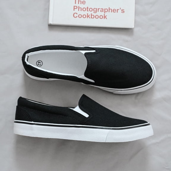 Classic Slip-On Canvas Loafers Skate Shoes