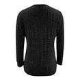 thumbnail image 5 of Lightweight Knit Sweaters Women, Women's Long Sleeve Tops V Neck Half Zipper Sweaters Tunic Shirts Casual Striped Knitted Sweatshirts Tshirt Pullover Sweater for Womens Daliywear Workwear, 5 of 7