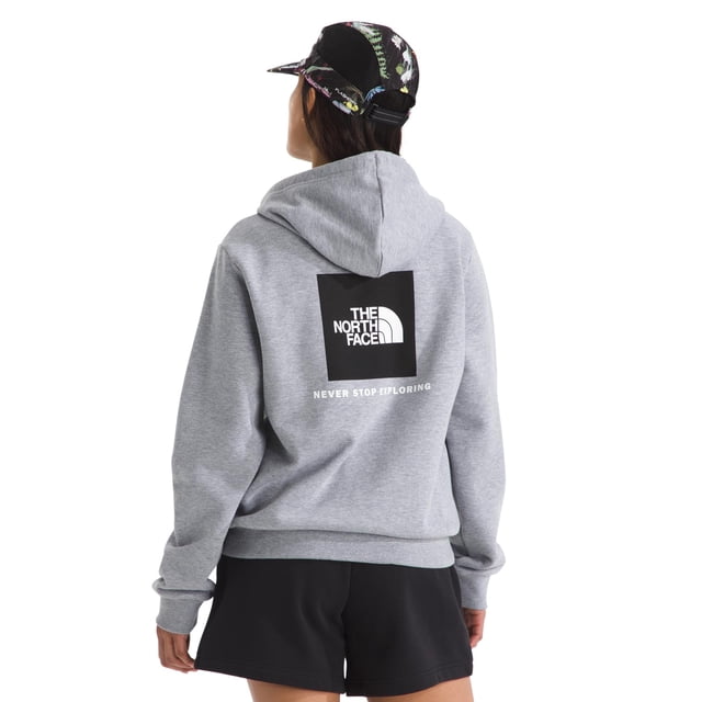 Sudadera con capucha The North Face Evolution Box NSE para mujer TNF Grey Heather