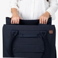 thumbnail image 5 of CleverMade Rolling Tote Cart 90L Collapsible Wheeled Bag, Leeward Navy, 5 of 12