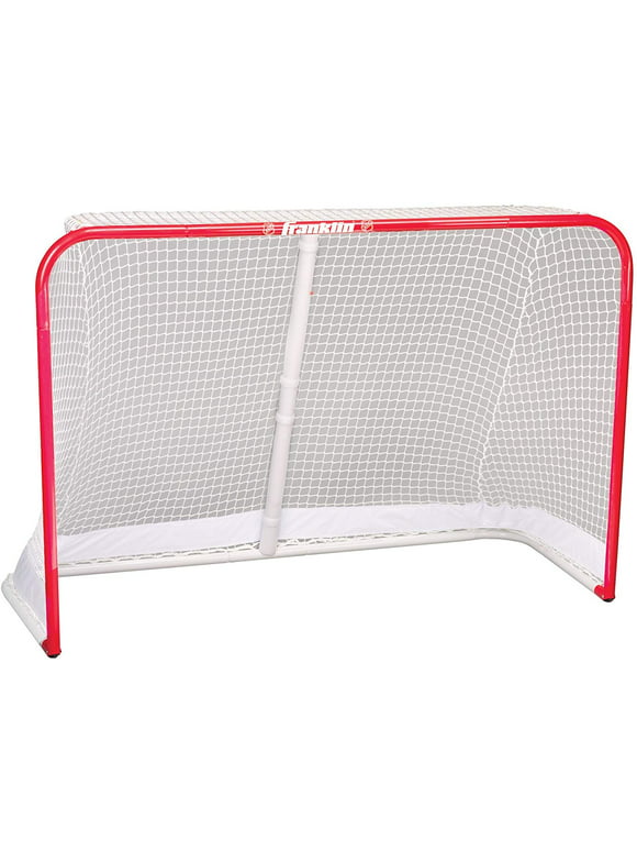 Franklin Sports Hockey Goal - NHL - Steel - 72 x 48 Inch - 1.5 Inch Tubing