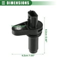 thumbnail image 4 of Engine Crankshaft Position Sensor Crank Position Sensor for Nissan Altima 2010-2023 ABS Black, 4 of 7