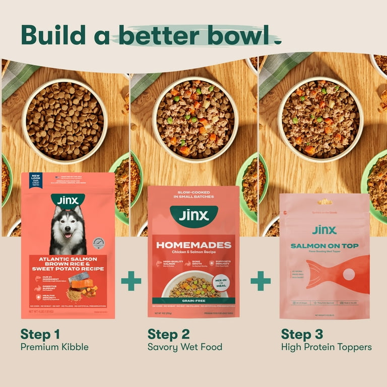 Jinx Salmon Sweet Potato Carrot Grain Free Dry Dog Food Jinx Salmon Sweet Potato Carrot Grain Free Dry Dog Food
