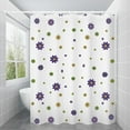 thumbnail image 4 of 1Pc Shower Curtain Cartoon Printing Shower Curtain Peva Shower Curtain Bathroom Curtain Partition Curtain Waterproof Shower Curtain Waterproof Dry and Wet Separation Shower Curtain, 4 of 5