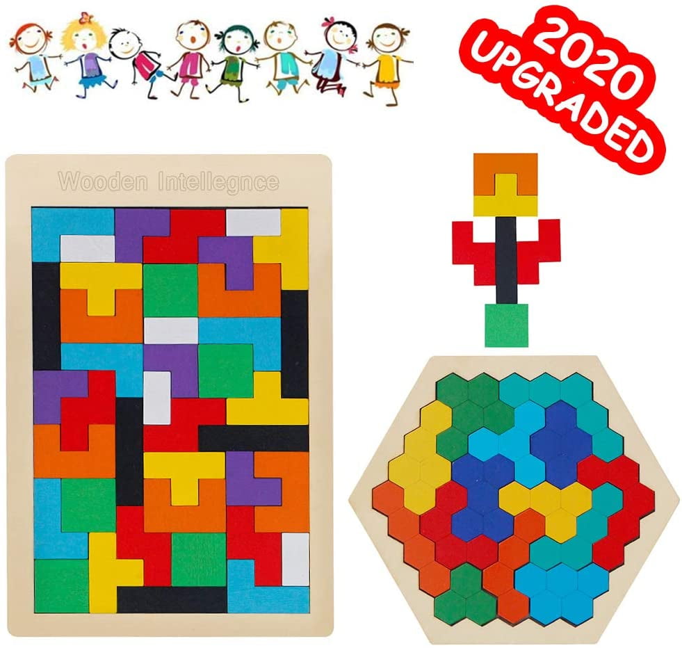 tangram de madera walmart