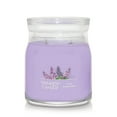 thumbnail image 3 of Yankee Candle Signature Medium 2-Wick Candle, Lilac Blossoms, 13 oz, 3 of 7
