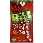 Sensible Foods Organic Cherry Berry Crunch Dried Fruit, 0.75 oz (Pack of 12)
