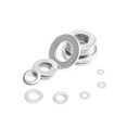 thumbnail image 4 of 100 Pcs M1.6 M2 M2.5 M3 3.5 M4 M5 M6 M8 M10 M12 M14 M16 304 Acier Inoxydable Rondelle Plate Joints de Rondelle (M2x5x0.3mm), 4 of 6