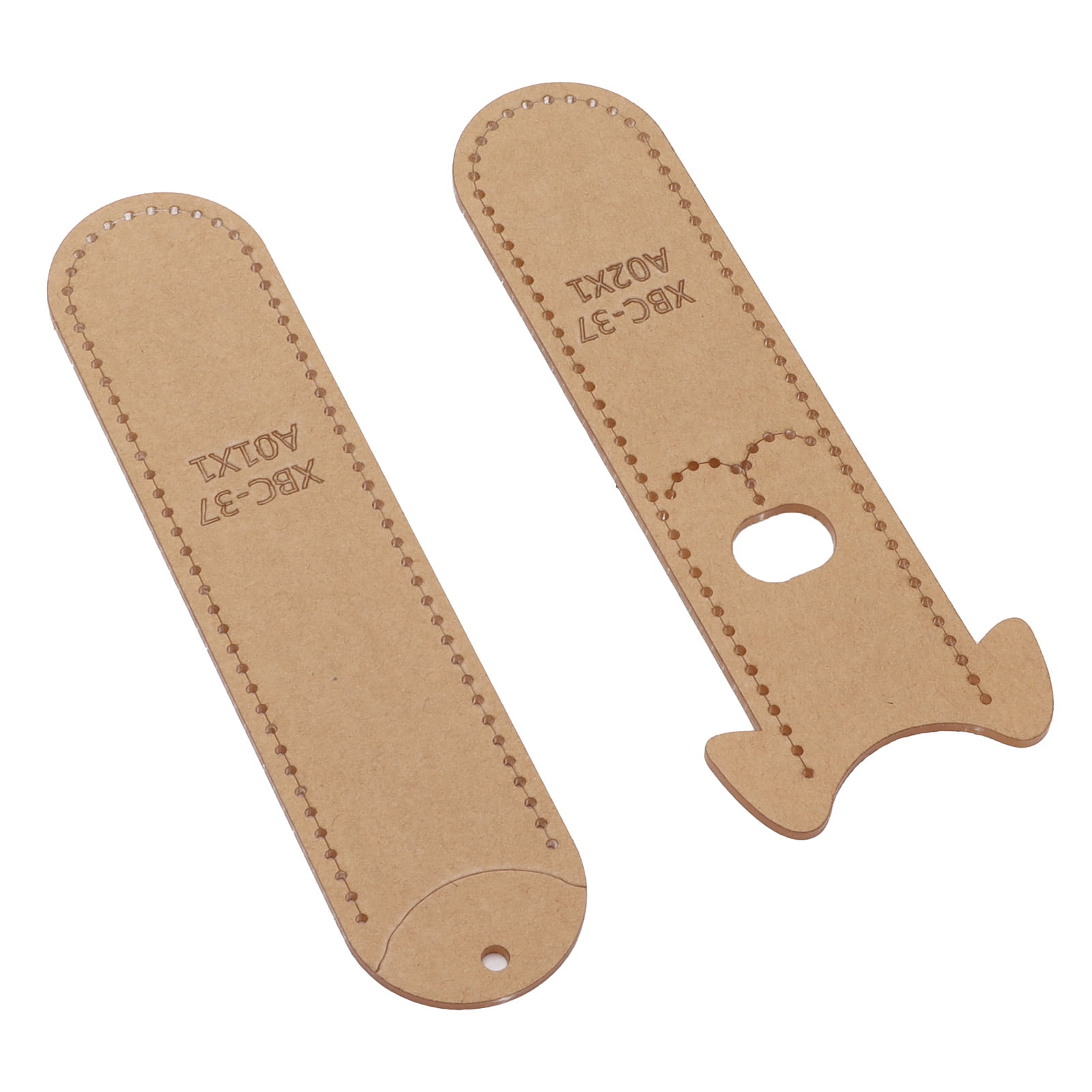Acrylic Template, DIY Leather Template Pencil Case Acrylic Template Cartoon Pencil Case With Kraft Paper For DIY Leathercraft Tool