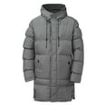 thumbnail image 2 of Vedolay Warm Winter Coats for Men Winter Parka Jacket Thick Outerwear Jacket for Men Grey,4XL, 2 of 2