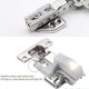 thumbnail image 4 of 10 Pcs Hinge Lights Universal Cabinet Light Warm White Color For Kitchen Home Furniture Cabinet Cupboard Door without hinge, 4 of 4