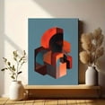 thumbnail image 6 of Geometric Abstract Canvas Print, Wall Art for Living Room, Bedroom, Office, Hallway, Entryway, Dining Room, Modern Home, 6 of 8