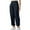 #333-Navy, variant on Women's Mid-Rise Cargo Pants - Casual Relaxed Fit Trousers with Multiple Pockets for Everyday Wear