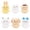 as show, variant on Ultra Adorable Chiikawa Toy Figurines, Cute And Perfect Birthday Gifts For Friends And Classmates, Graduation Gifts, Desktop and Office Shelf Ornament (6PCS)