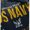 thumbnail image 5 of US Navy Logo Anchors Aweigh Est 1775 Toddler Boy Girl T Shirt Infant Toddler Brisco Brands 3T, 5 of 6