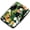 Black Cat Flower, variant on Credit Card Holder for Women, RFID Blocking, Happy Flower Aluminum Alloy Hard Case, Small Mini Business Metal Wallet for Men