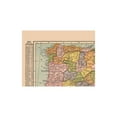 thumbnail image 5 of Historic Map - Spain Portugal - Hammond 1910 - 30.03 x 23 - Vintage Wall Art, 5 of 5
