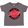 thumbnail image 3 of Inktastic I Love My Daddy Boys or Girls Toddler T-Shirt, 3 of 5