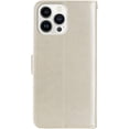 thumbnail image 4 of Compatible with iPhone 13 Pro Max Case Glitter Stylish Crystal Owl with Wrist Strap Kickstand Magnetic Leather Wallet for Women Flip Phone Case for iPhone 13 Pro Max 6.7 inch Golden YK, 4 of 7